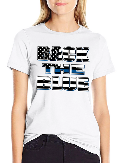 Back The Blue Patriotic T-Shirt