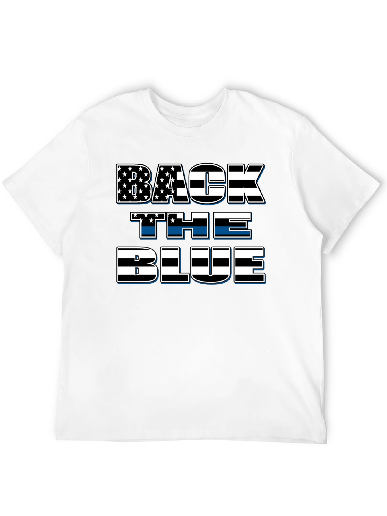Back The Blue Patriotic T-Shirt