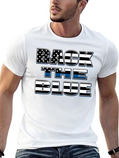 Back The Blue Patriotic T-Shirt