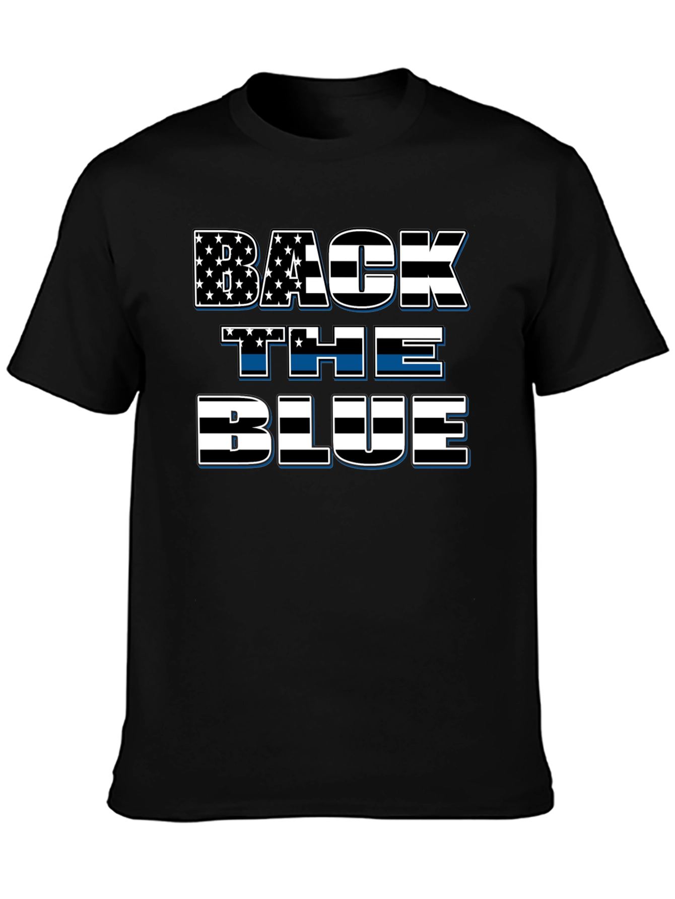 Back The Blue Patriotic T-Shirt