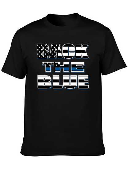 Back The Blue Patriotic T-Shirt
