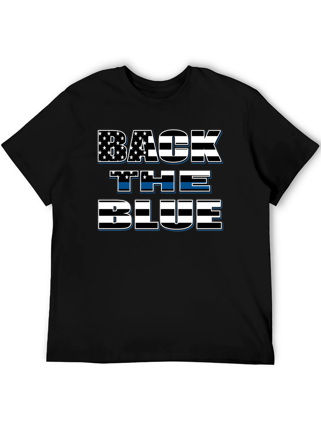 Back The Blue Patriotic T-Shirt
