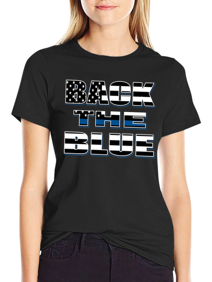 Back The Blue Patriotic T-Shirt