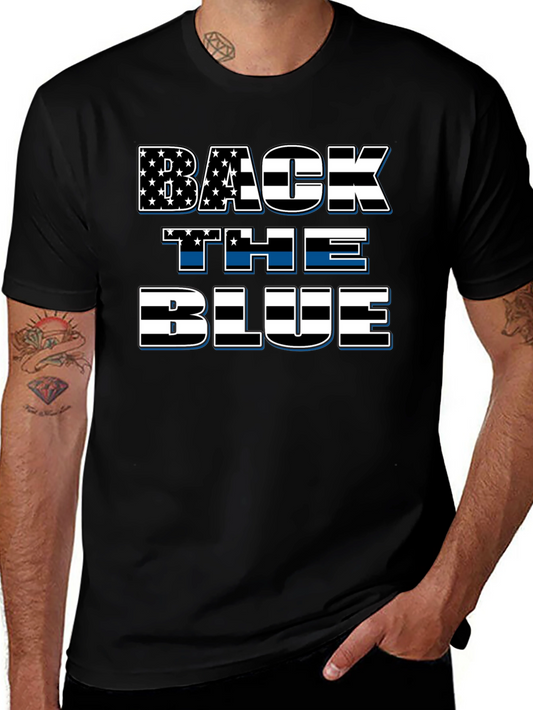 Back The Blue Patriotic T-Shirt