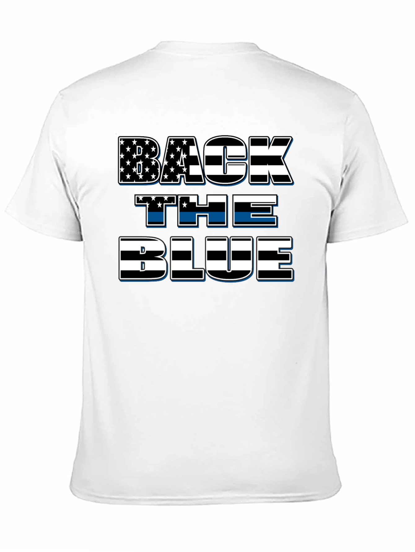 Back The Blue Patriotic T-Shirt