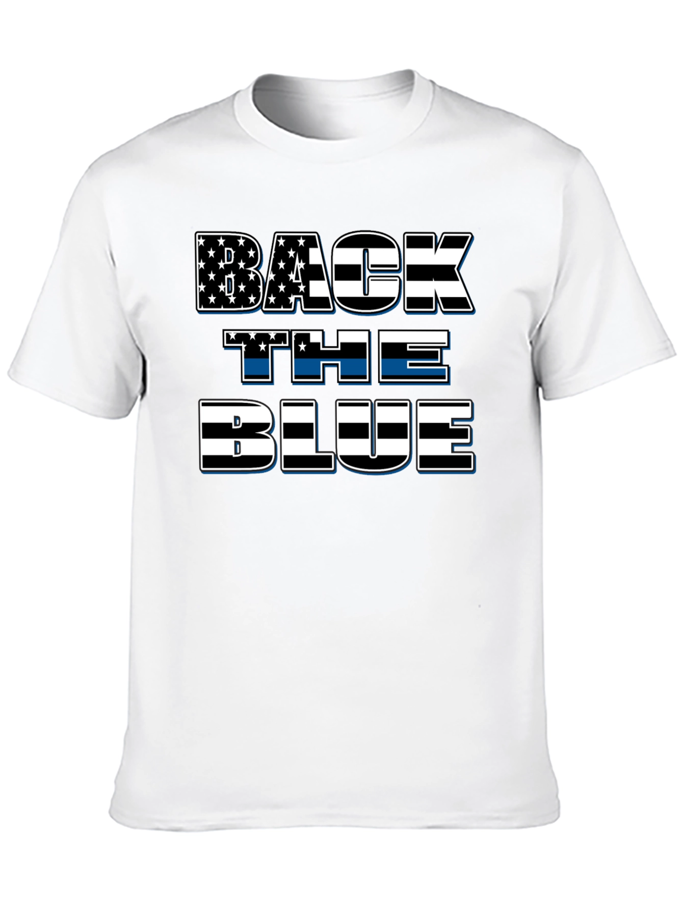 Back The Blue Patriotic T-Shirt