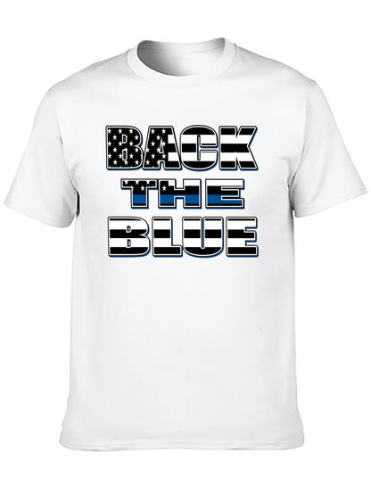 Back The Blue Patriotic T-Shirt