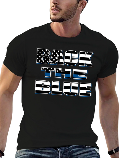 Back The Blue Patriotic T-Shirt