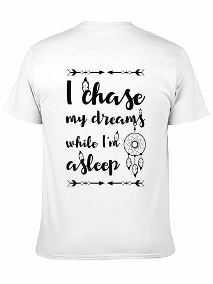 Dream Chaser Black Graphic Tee