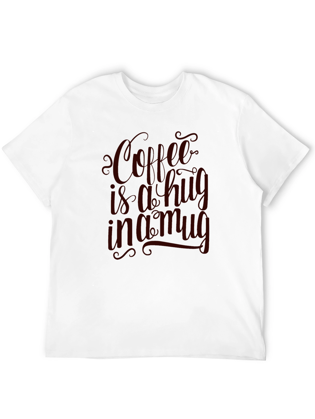 Coffee is a Hug in a Mug Graphic Tee