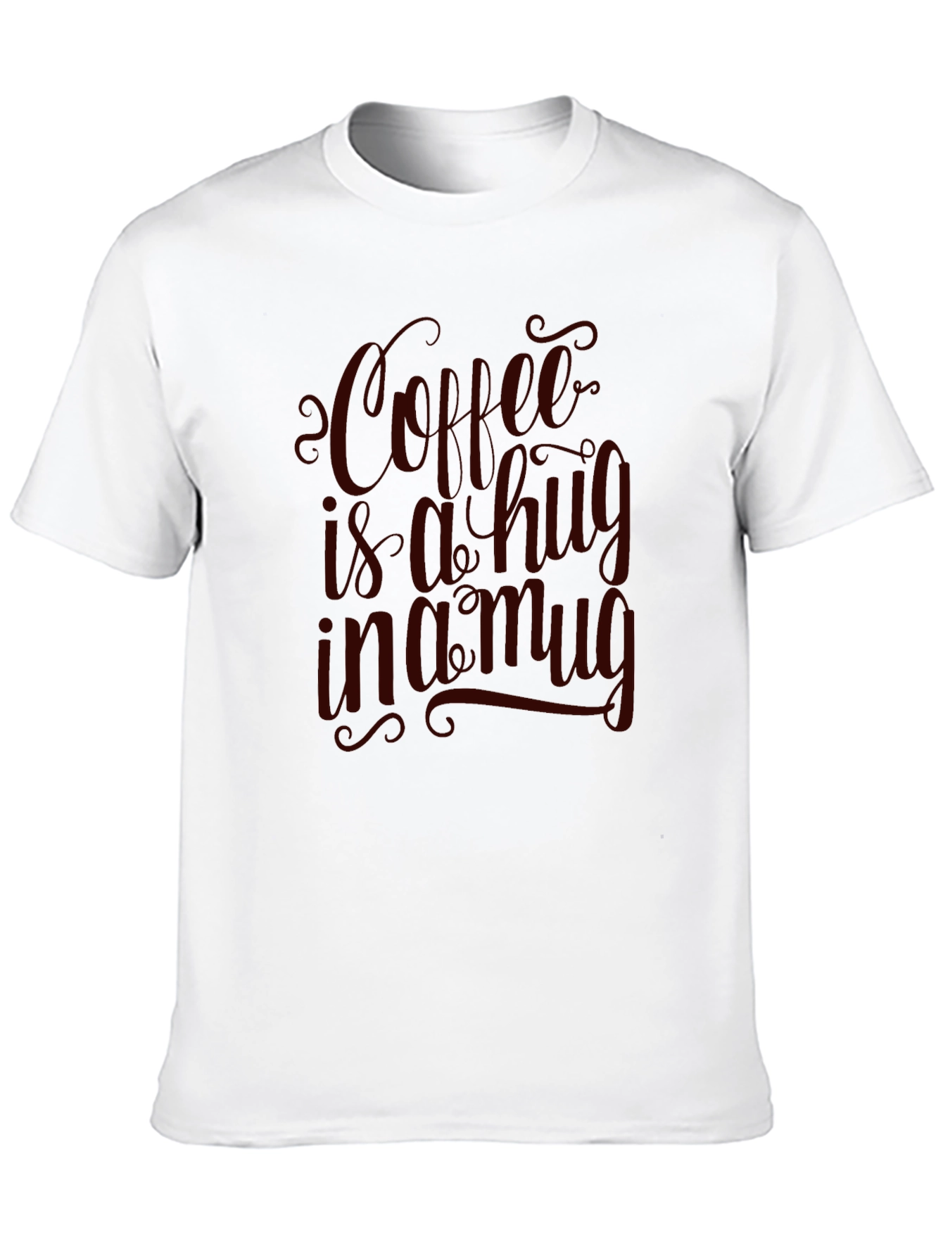 Coffee is a Hug in a Mug Graphic Tee
