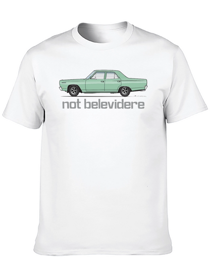 Not Belevedere Car Graphic T-Shirt - Classic Car Tee