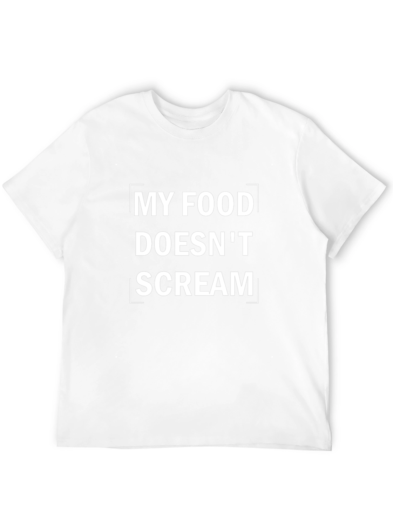My Food Doesnt Scream Graphic Tee
