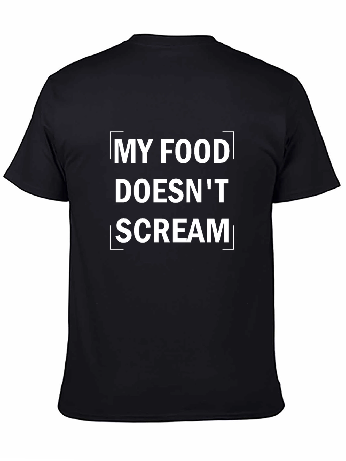 My Food Doesnt Scream Graphic Tee