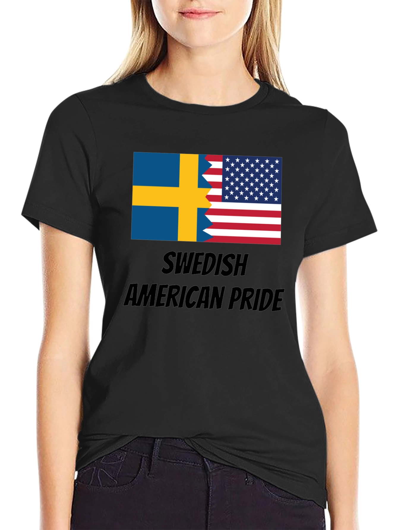 Swedish American Pride T-Shirt