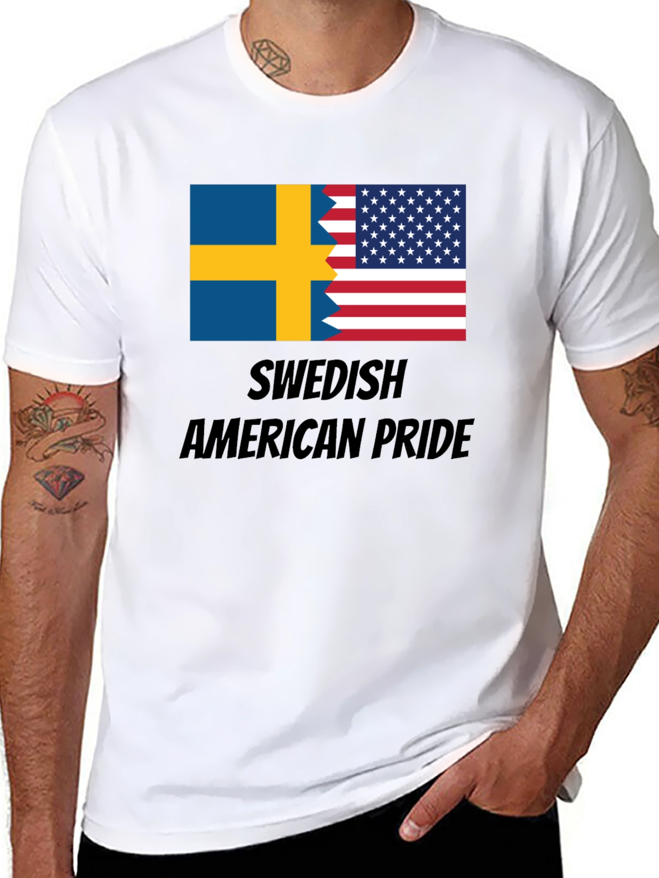 Swedish American Pride T-Shirt