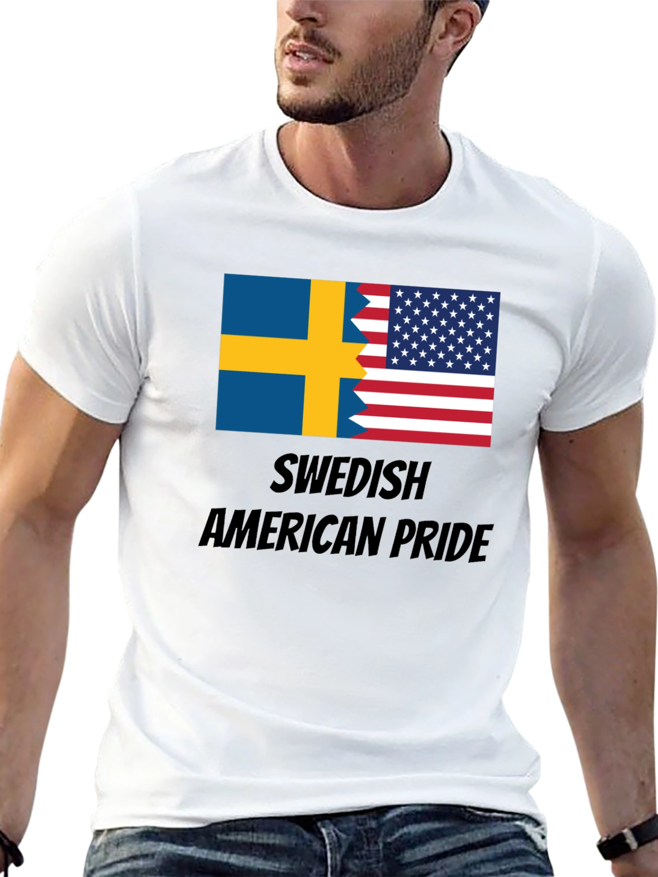 Swedish American Pride T-Shirt