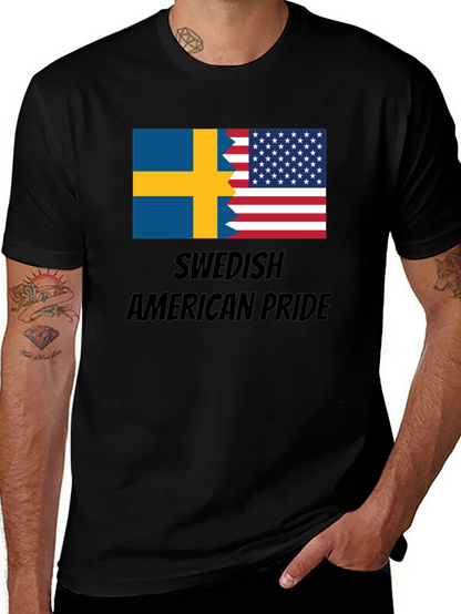 Swedish American Pride T-Shirt