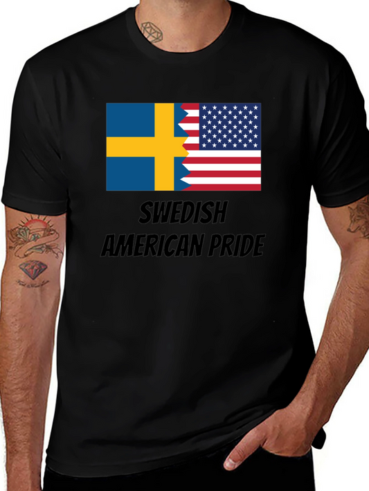 Swedish American Pride T-Shirt