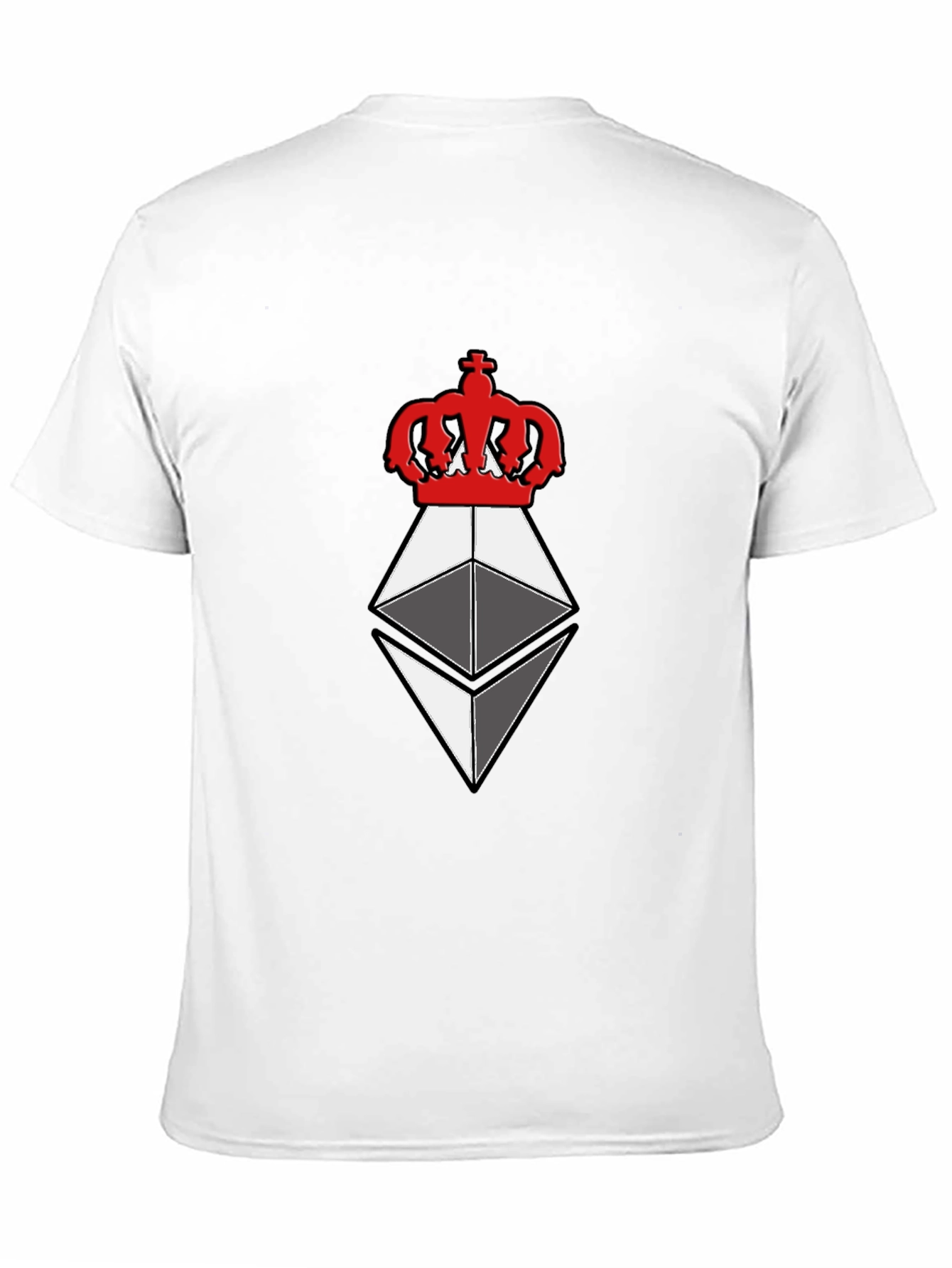 Ethereum King T-Shirt - Crypto Crown Tee