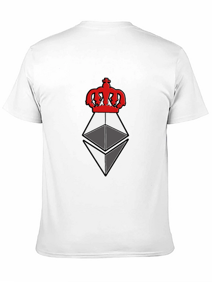 Ethereum King T-Shirt - Crypto Crown Tee