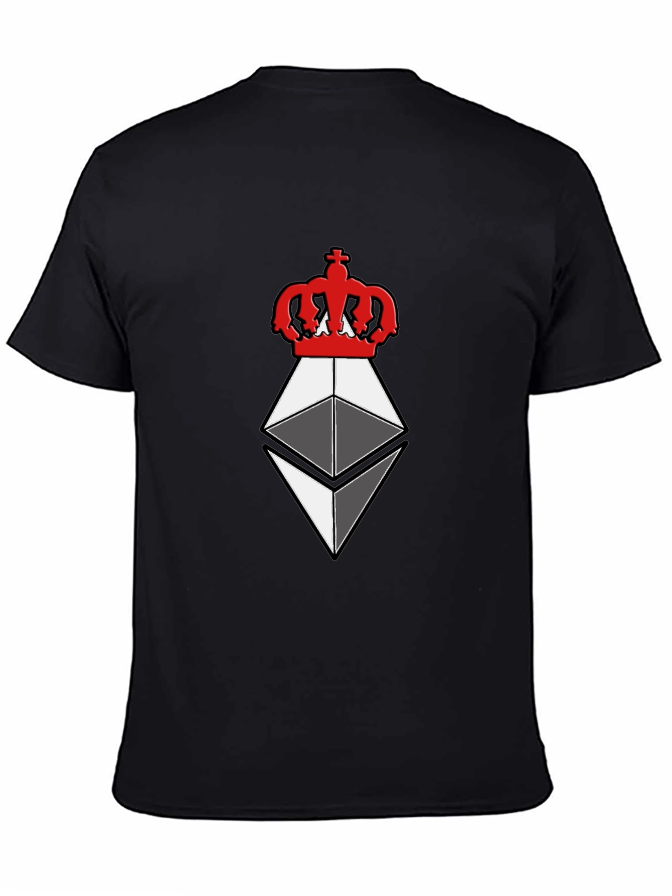 Ethereum King T-Shirt - Crypto Crown Tee