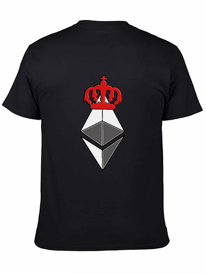 Ethereum King T-Shirt - Crypto Crown Tee