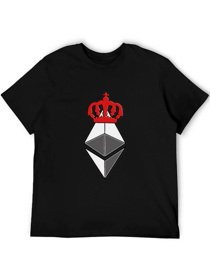Ethereum King T-Shirt - Crypto Crown Tee