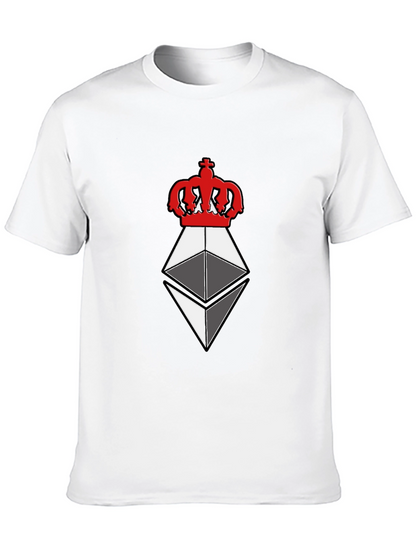 Ethereum King T-Shirt - Crypto Crown Tee