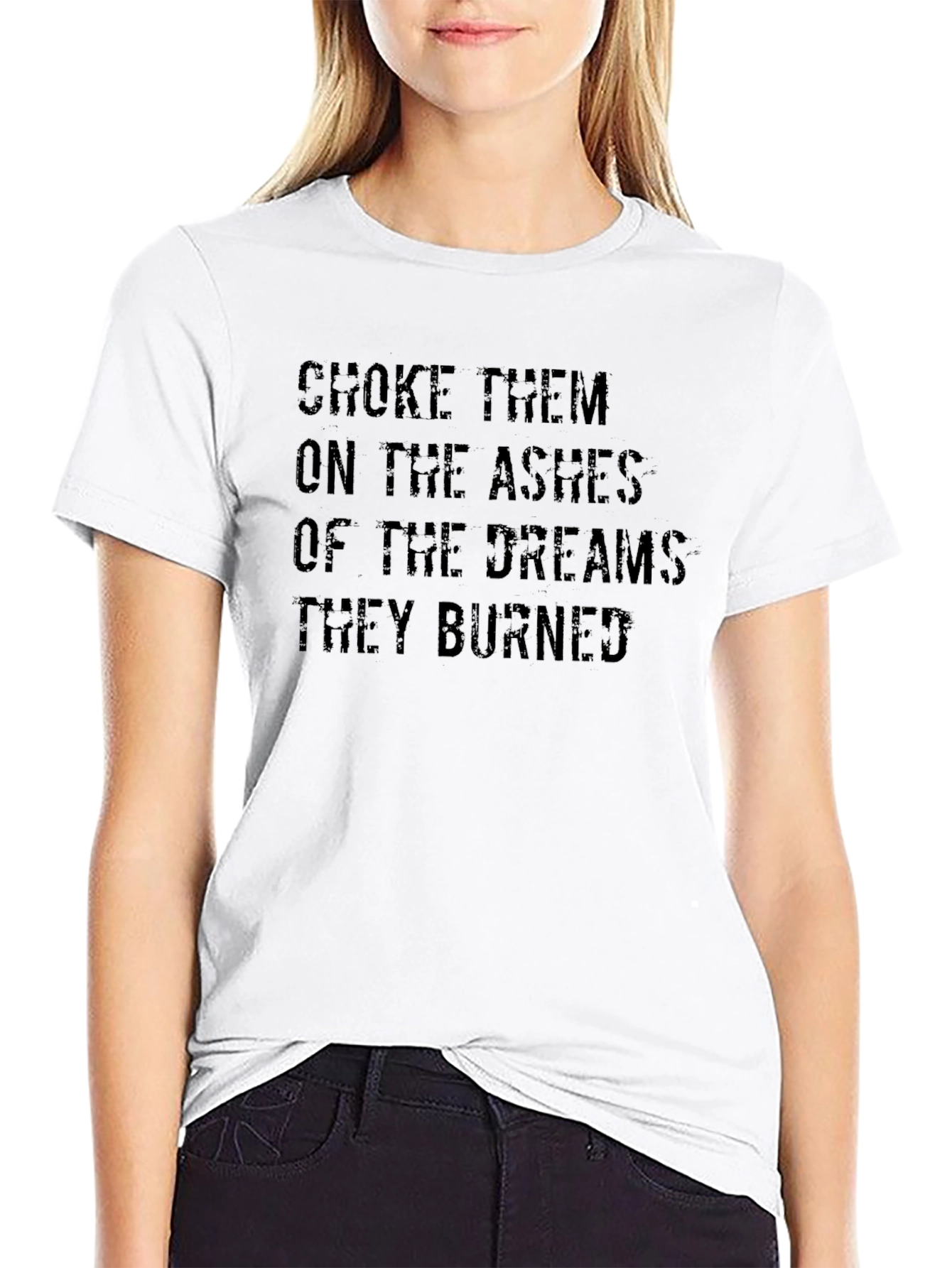 Choke Them On the Ashes Graphic Tee