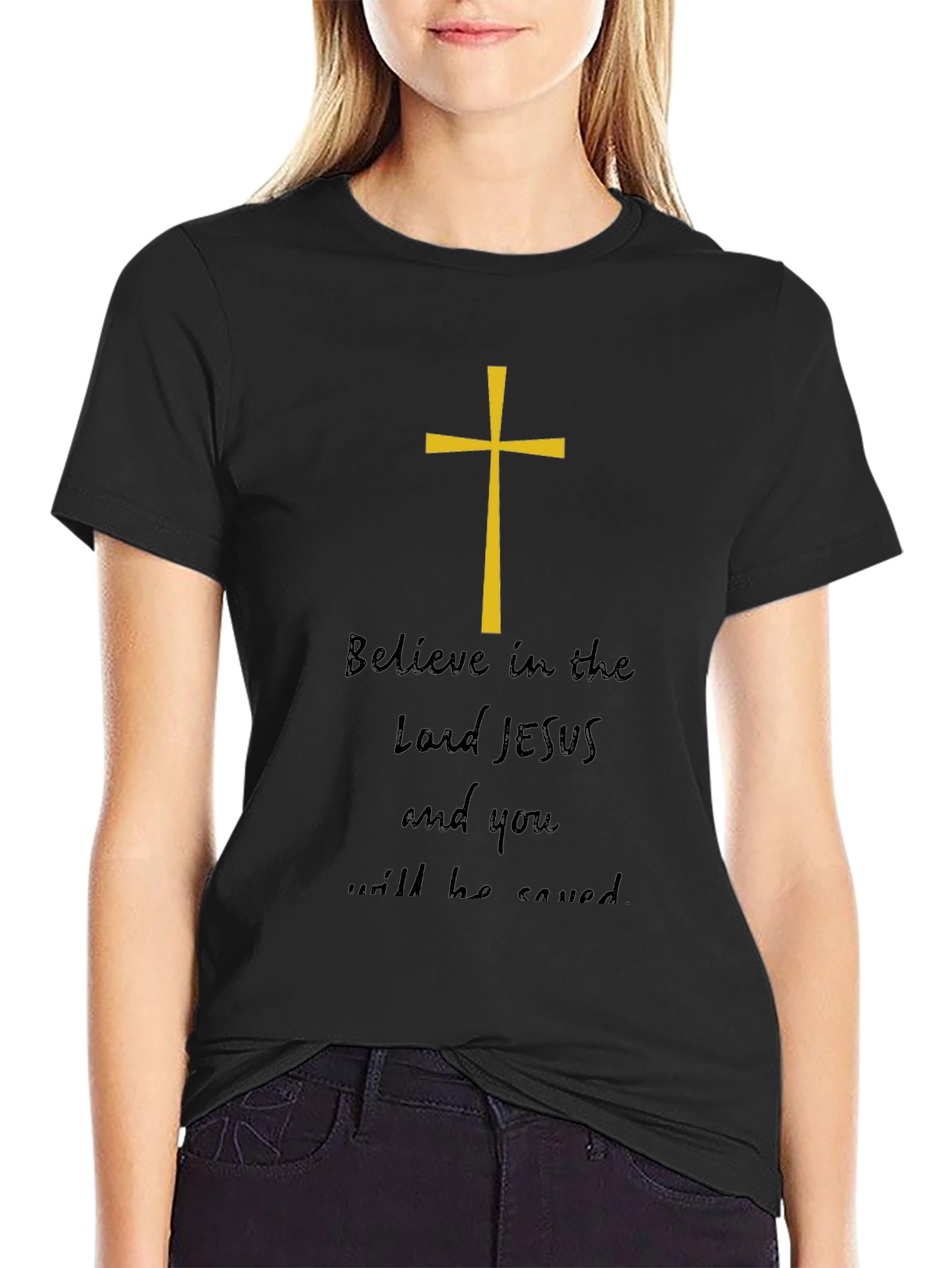 Believe in Lord Jesus Graphic Tee
