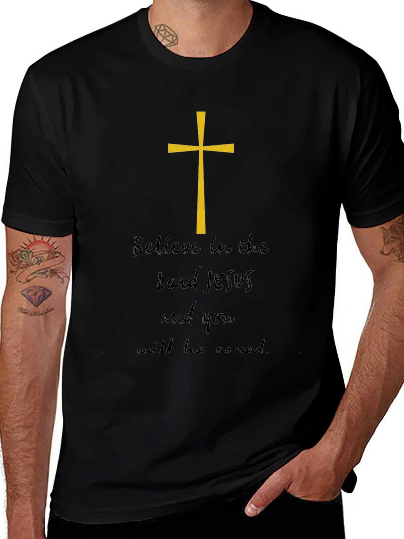 Believe in Lord Jesus Graphic Tee