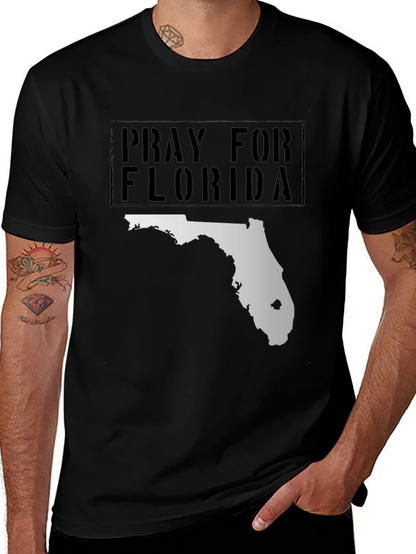 Pray for Florida Black T-Shirt