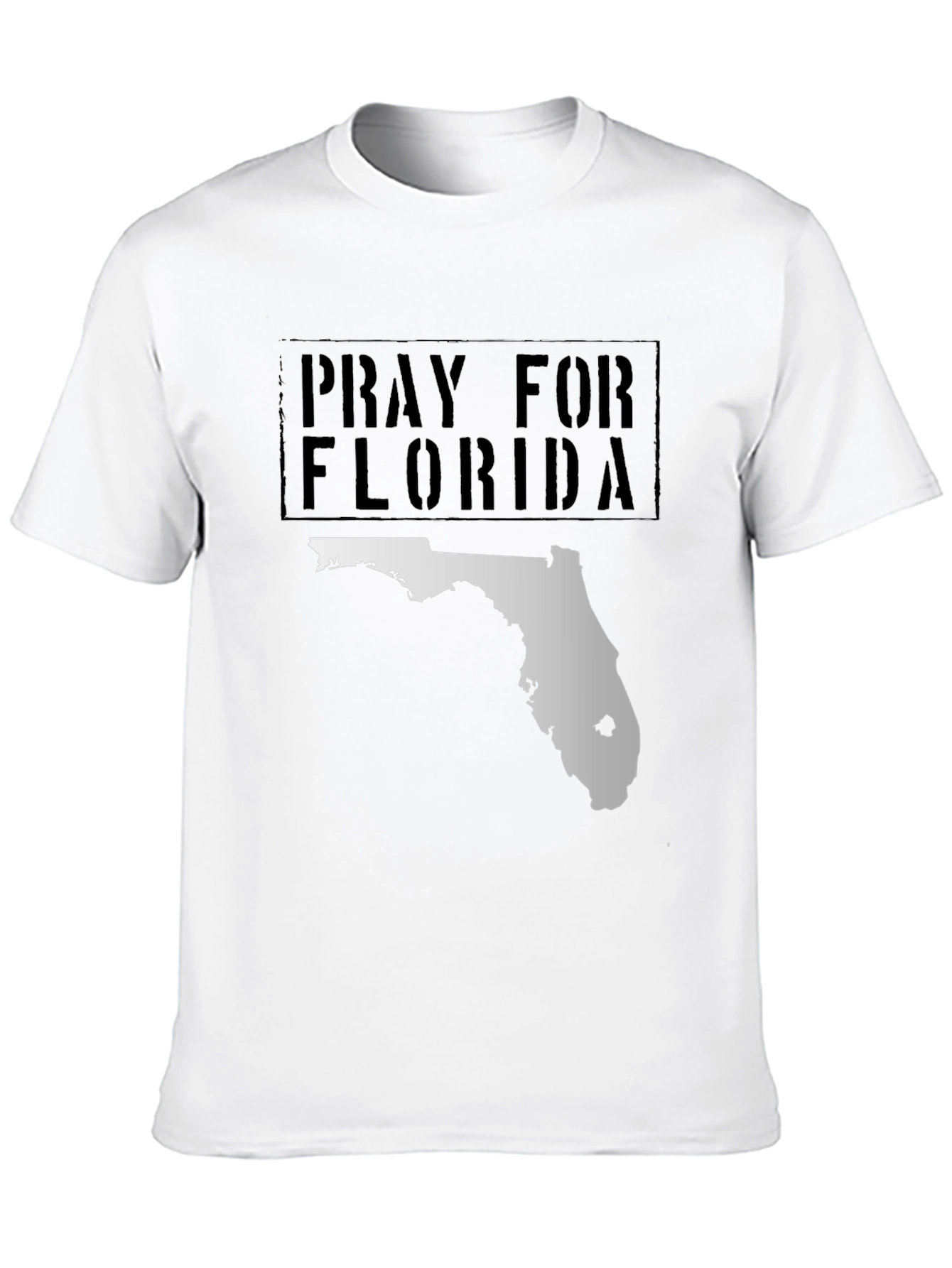 Pray for Florida Black T-Shirt