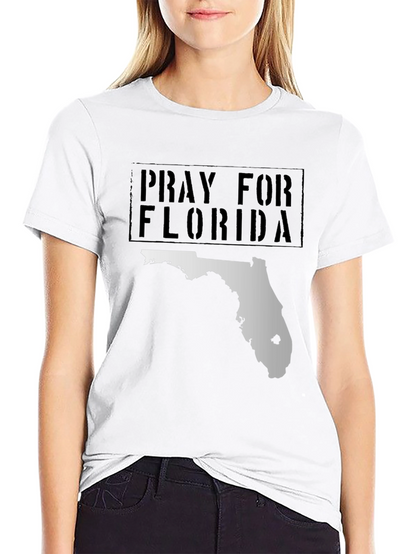Pray for Florida Black T-Shirt