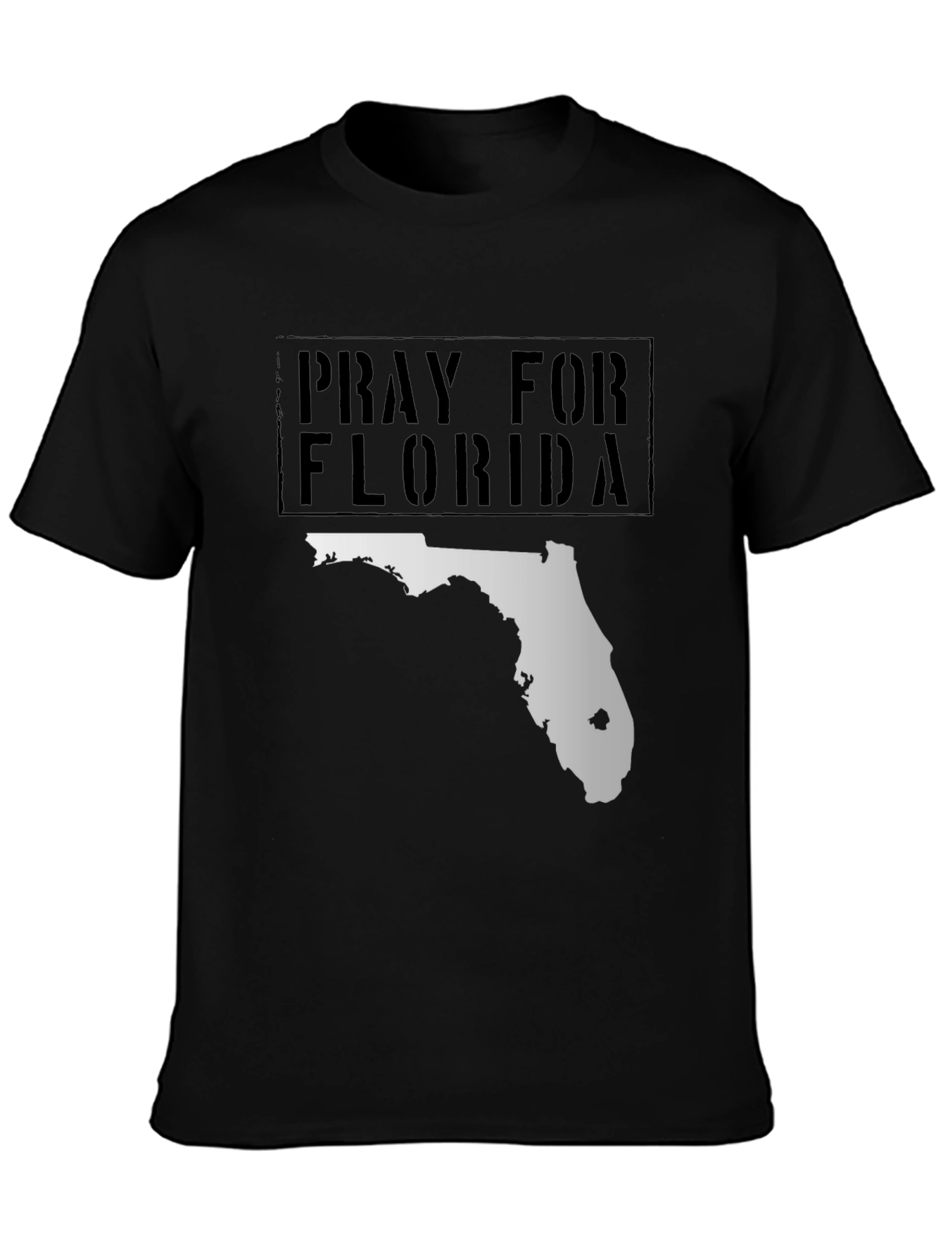 Pray for Florida Black T-Shirt