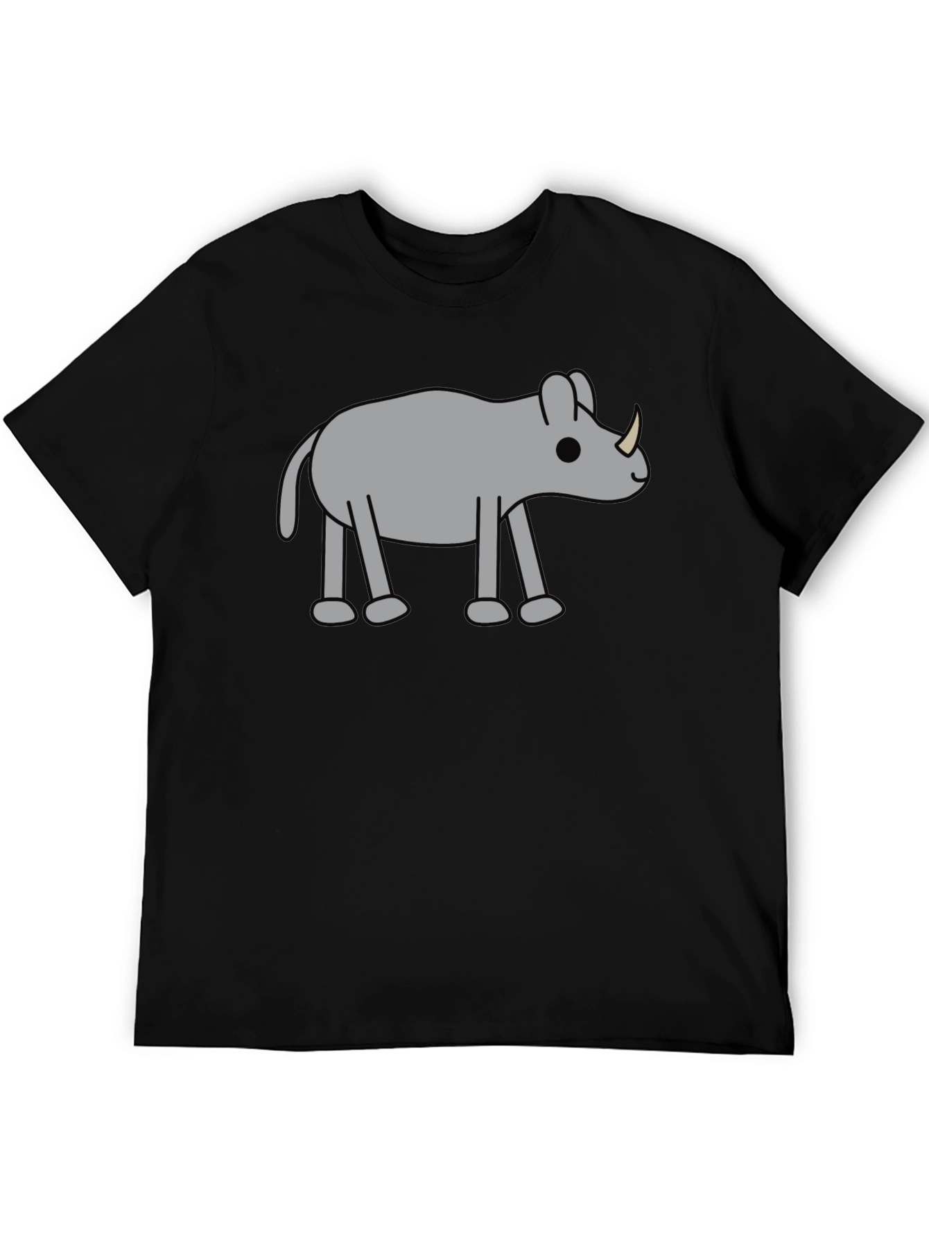 Rhino Graphic Tee - Casual Style
