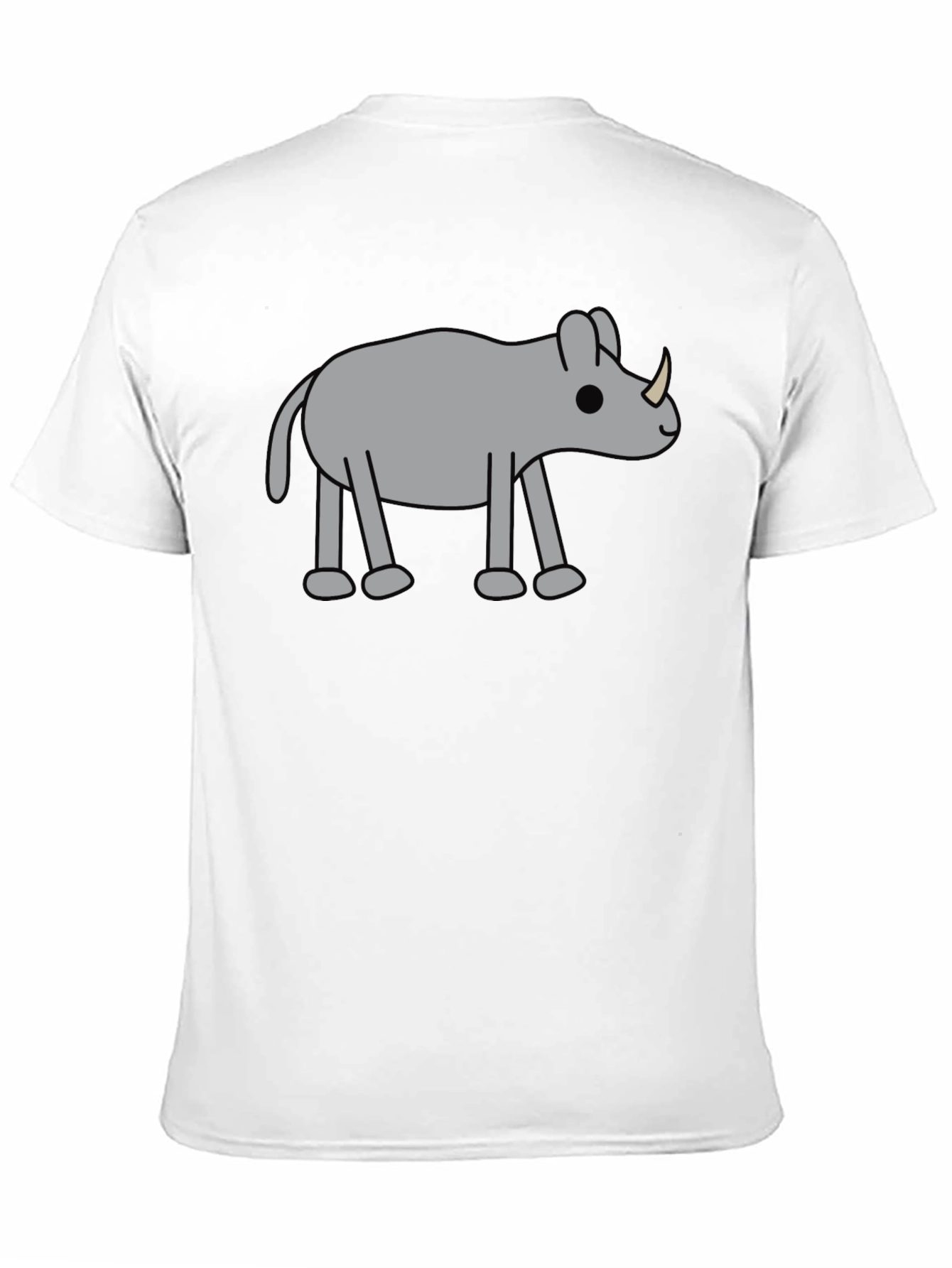 Rhino Graphic Tee - Casual Style