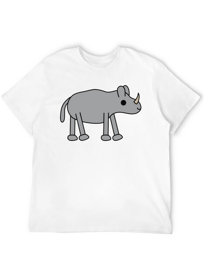 Rhino Graphic Tee - Casual Style