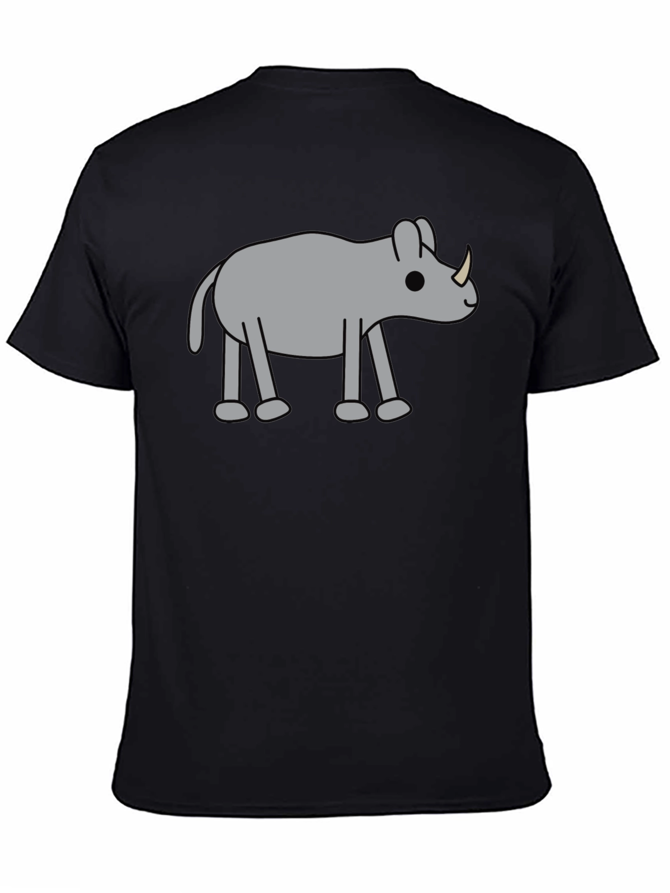Rhino Graphic Tee - Casual Style