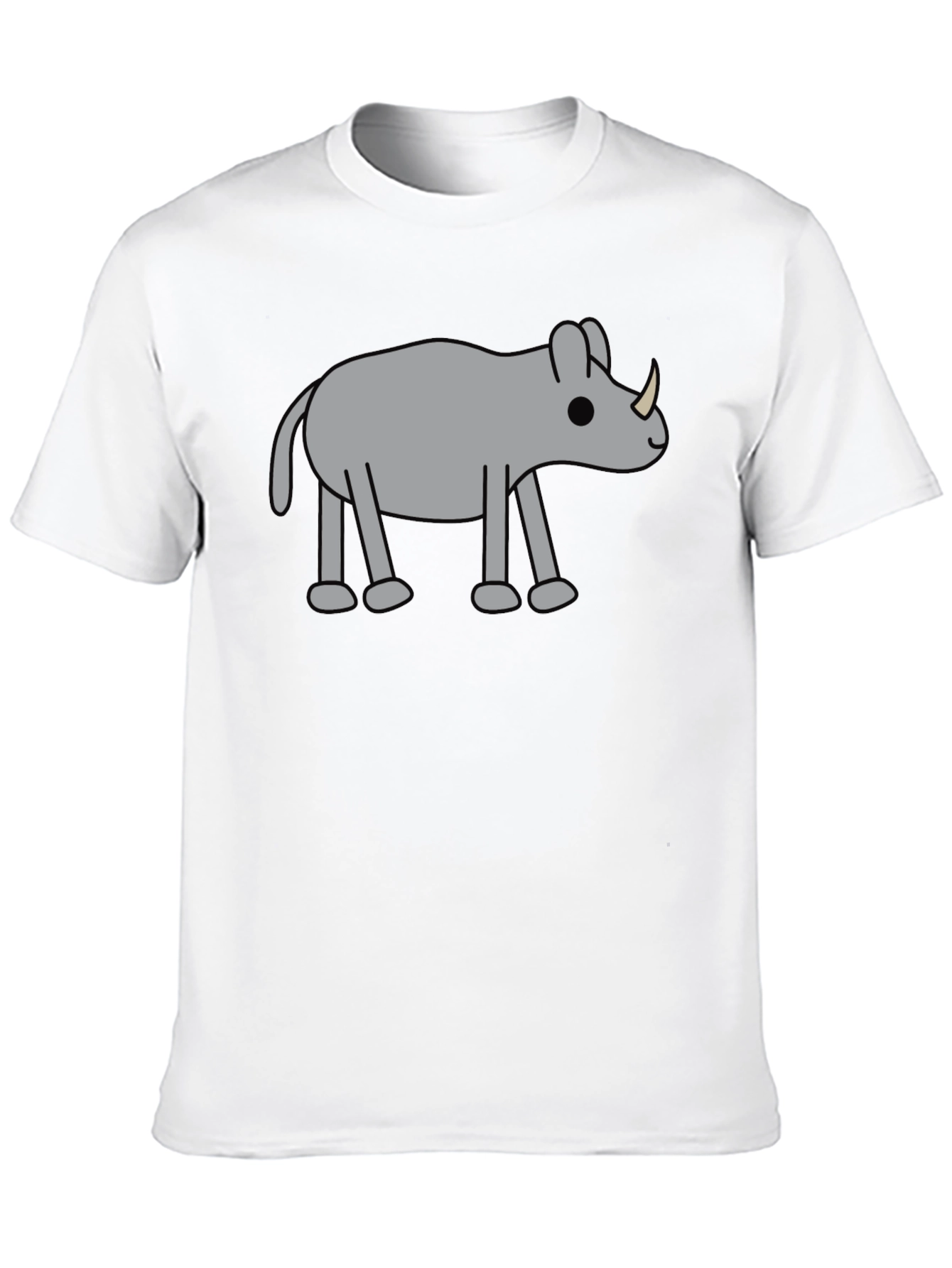 Rhino Graphic Tee - Casual Style