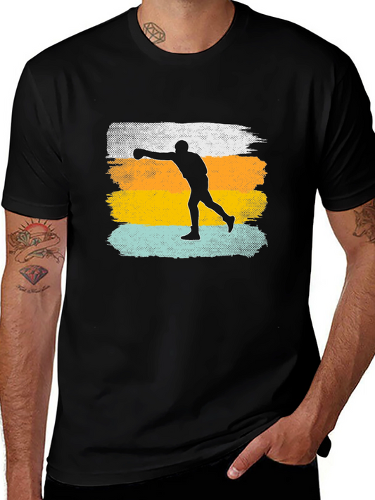 Vintage Boxing T-Shirt: Retro Punch Design