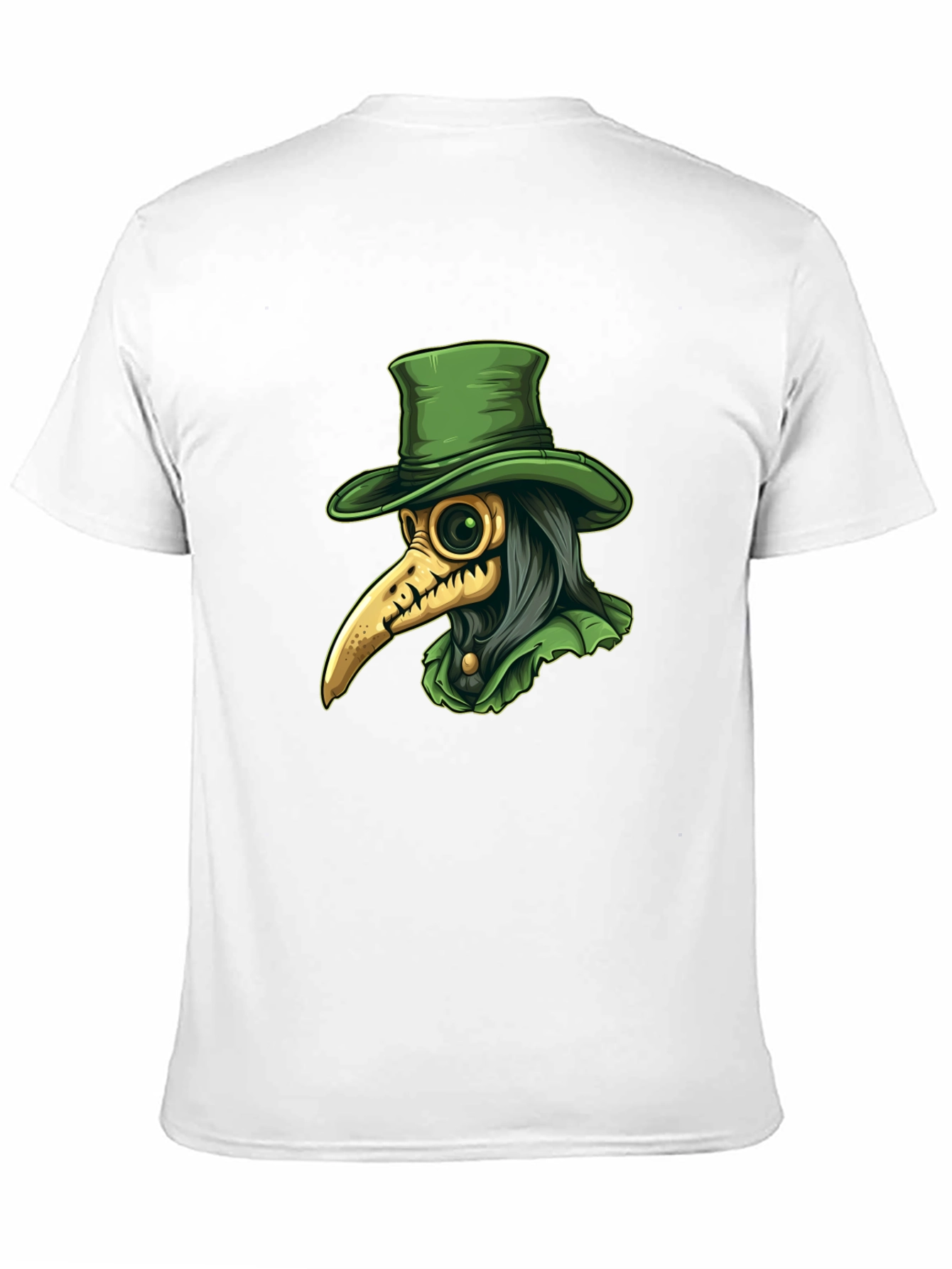 Plague Doctor Tee - Unique Graphic Print T-Shirt
