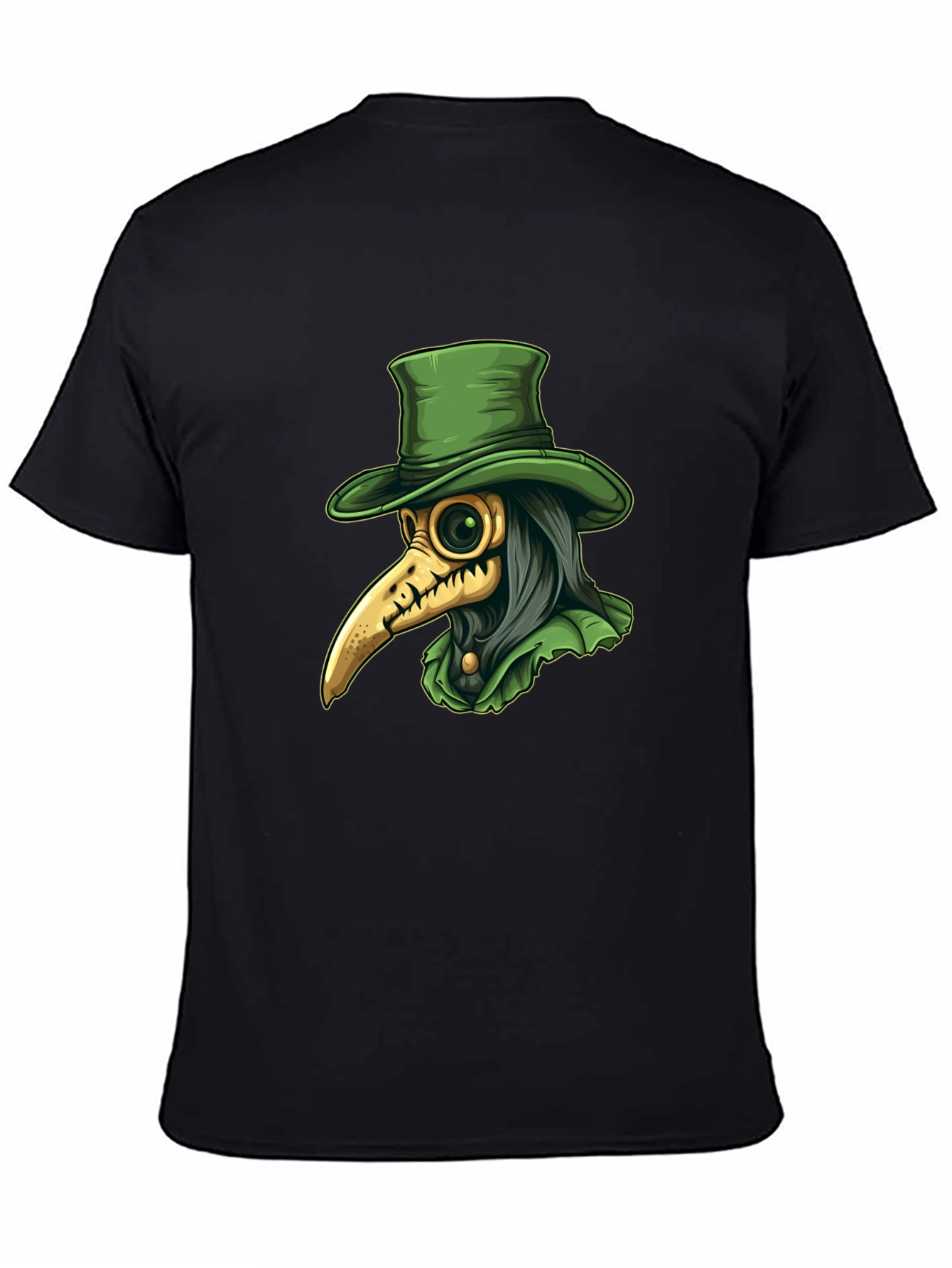 Plague Doctor Tee - Unique Graphic Print T-Shirt