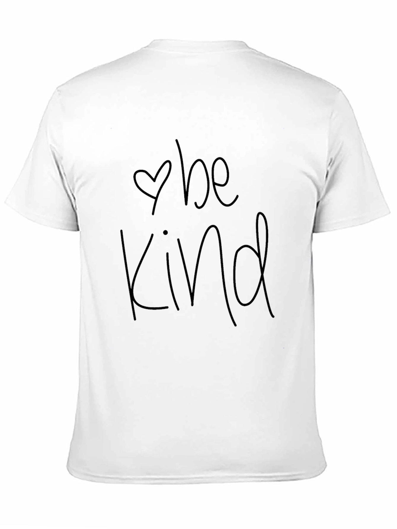 Be Kind T-Shirt - Soft Cotton Crew Neck Tee