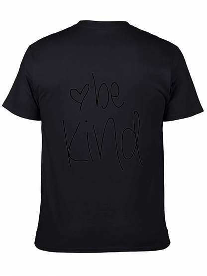 Be Kind T-Shirt - Soft Cotton Crew Neck Tee