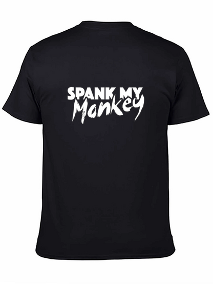 Spank My Monkey T-Shirt - Funny Graphic Tee
