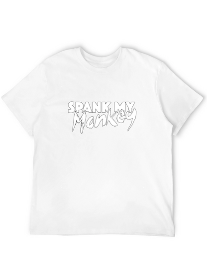 Spank My Monkey T-Shirt - Funny Graphic Tee