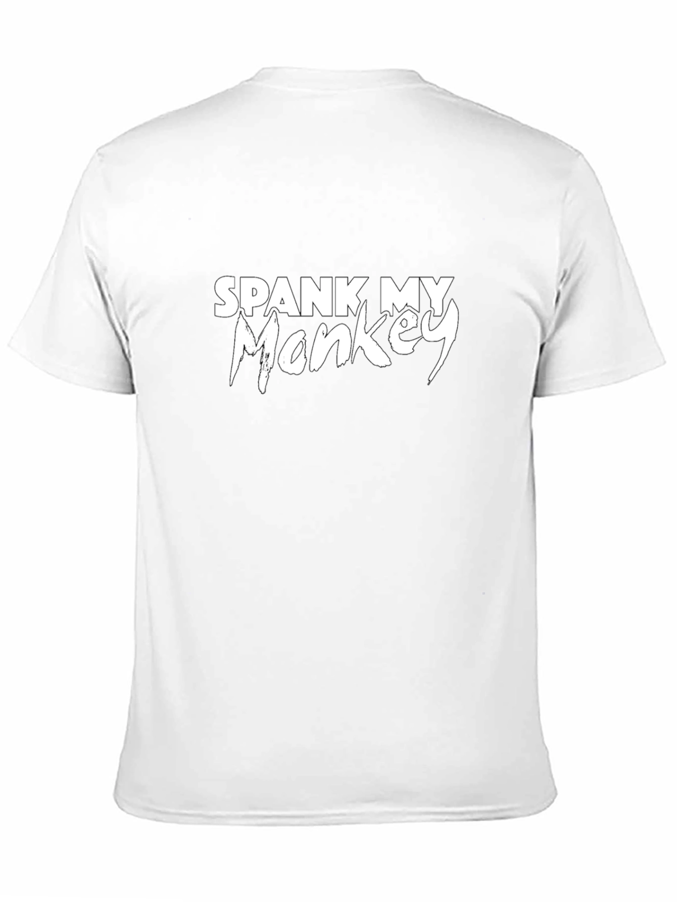 Spank My Monkey T-Shirt - Funny Graphic Tee