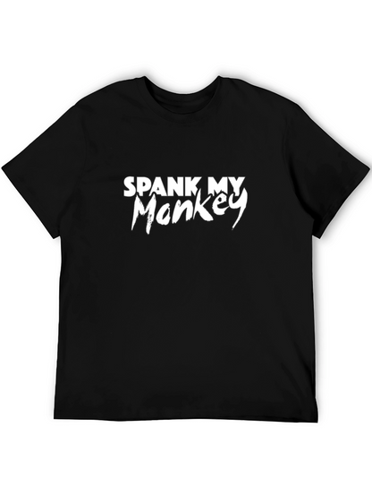 Spank My Monkey T-Shirt - Funny Graphic Tee